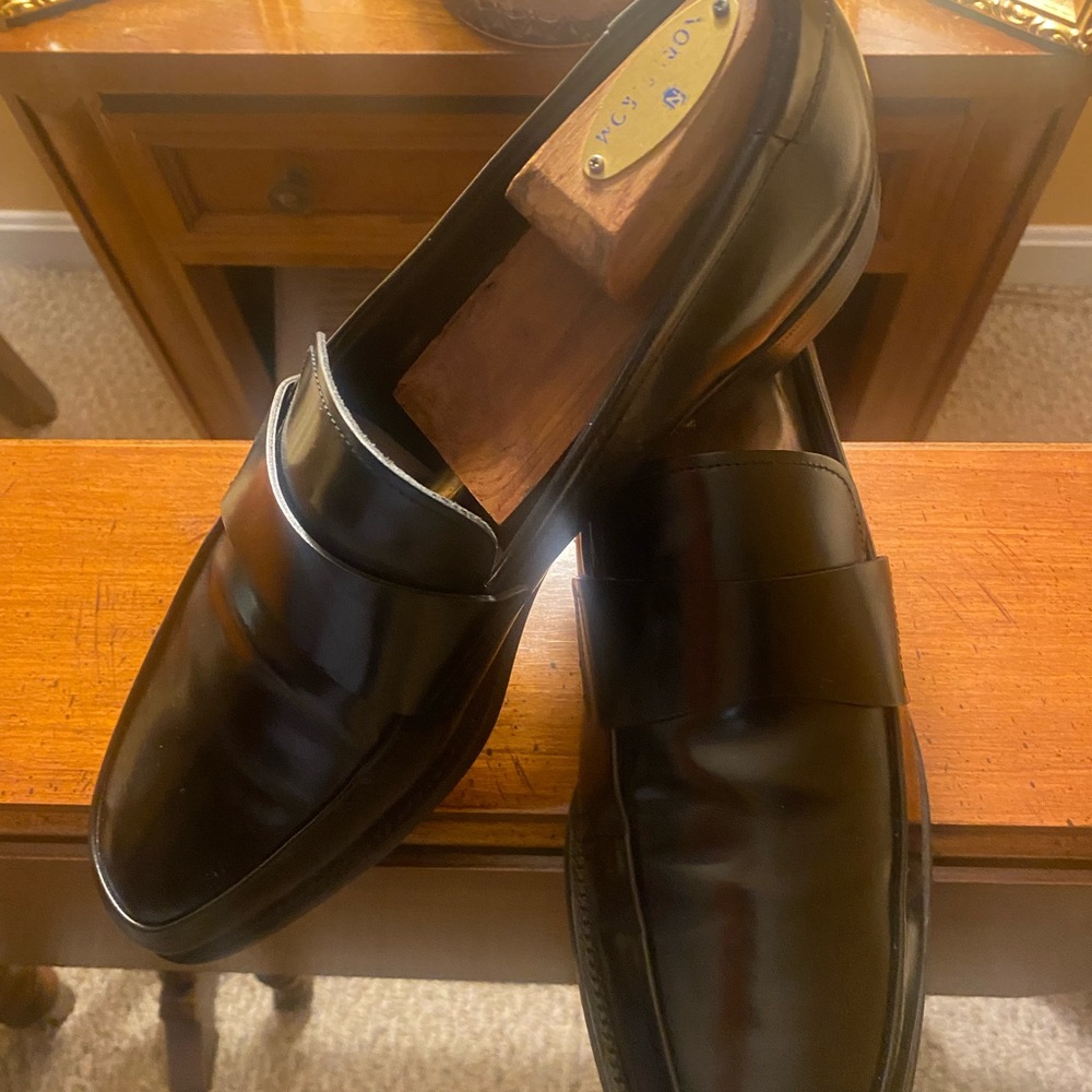 Prada loafers size 9 black - Picture 5 of 14
